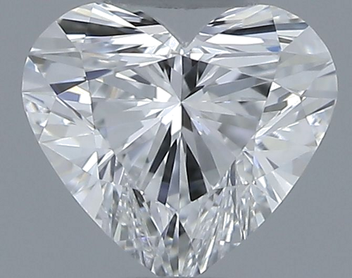 0.31 carat D-VVS1 Natūralus Heart Deimantas (1)