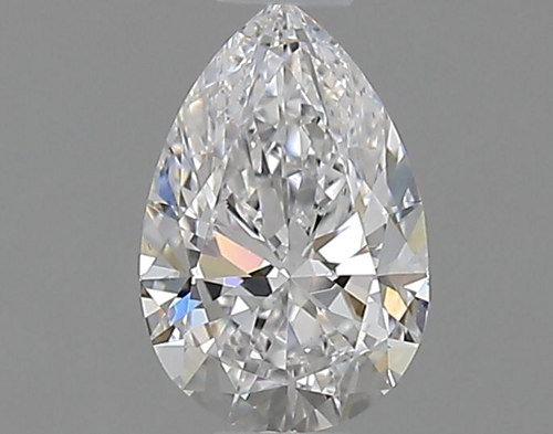 0.8 carat D-VS1 Natūralus Pear Deimantas (1)