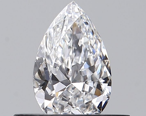 0.4 carat D-VS1 Natūralus Pear Deimantas (1)