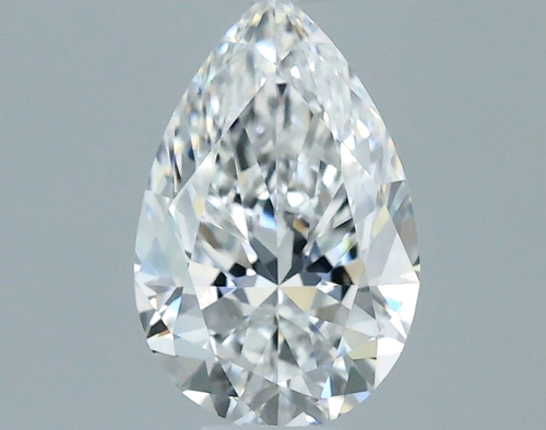 0.4 carat E-VS1 Natūralus Pear Deimantas (1)