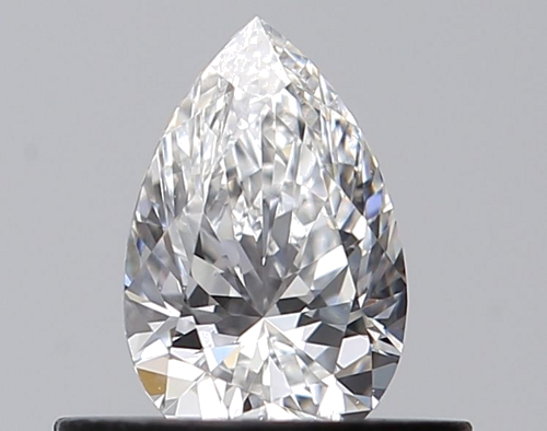 0.41 carat E-VVS1 Natūralus Pear Deimantas (1)