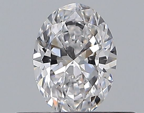 0.3 carat D-VVS1 Natūralus Oval Deimantas (1)