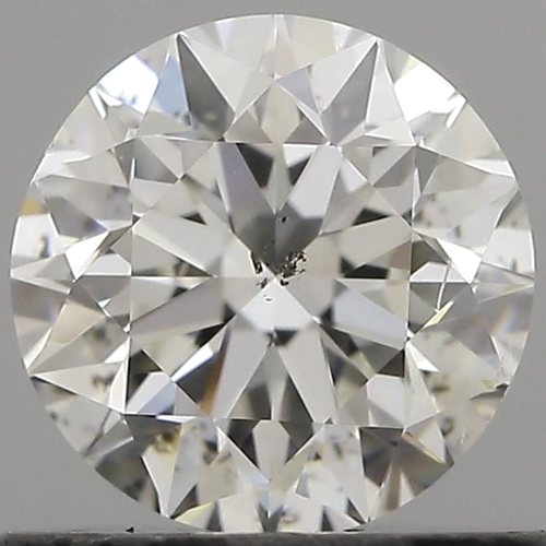 0.7 carat G-SI1 GD cut Natūralus Round Deimantas (1)