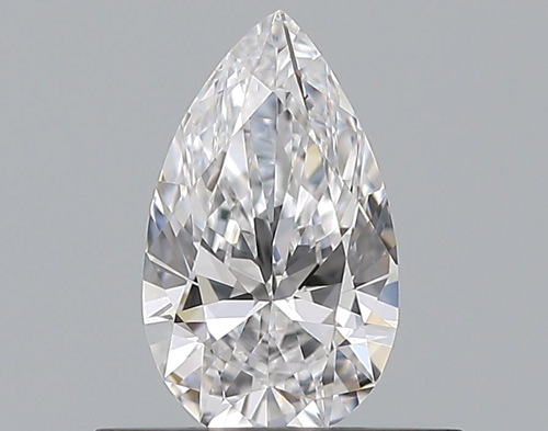 0.4 carat D-IF Natūralus Pear Deimantas (1)