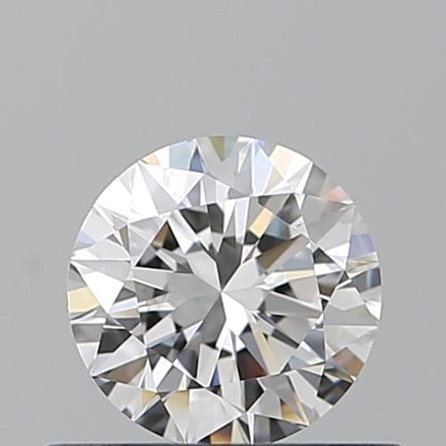 0.5 carat F-VVS1 Excellent cut Natūralus Round Deimantas (1)