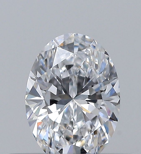 0.31 carat D-VS1 Natūralus Oval Deimantas (1)