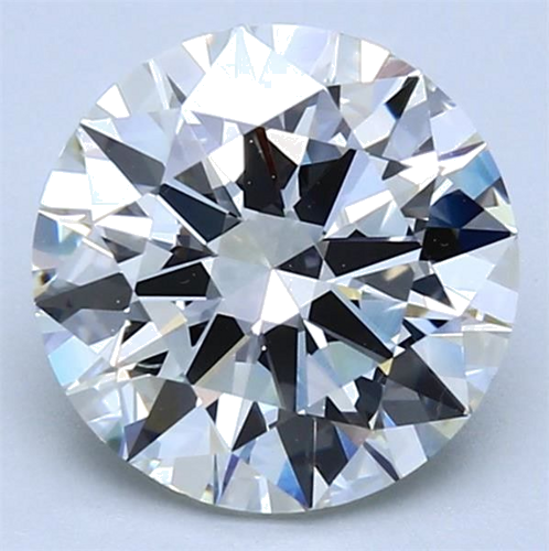 3.01 carat I-SI1 Excellent cut Natūralus Round Deimantas (1)