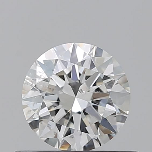 0.53 carat G-SI2 Excellent cut Natūralus Round Deimantas (1)