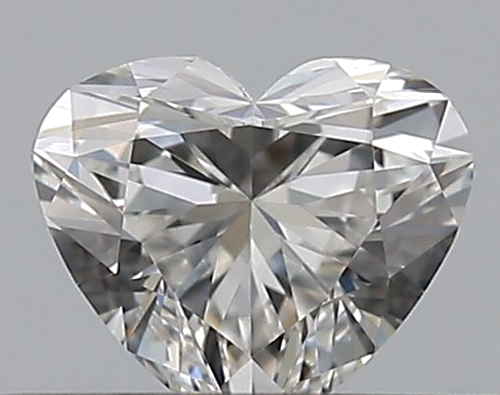0.3 carat F-VVS1 Natūralus Heart Deimantas (1)