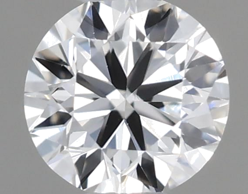 0.22 carat H-VVS2 GD cut Natūralus Round Deimantas (1)