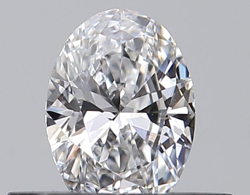 0.34 carat D-VVS2 Natūralus Oval Deimantas (1)