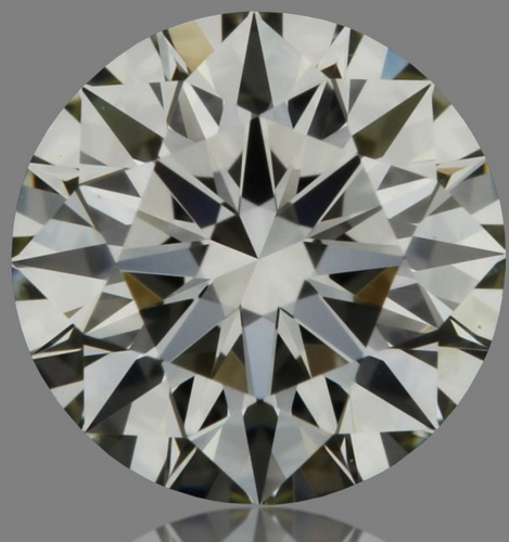 0.51 carat K-VVS1 Excellent cut Natūralus Round Deimantas (1)
