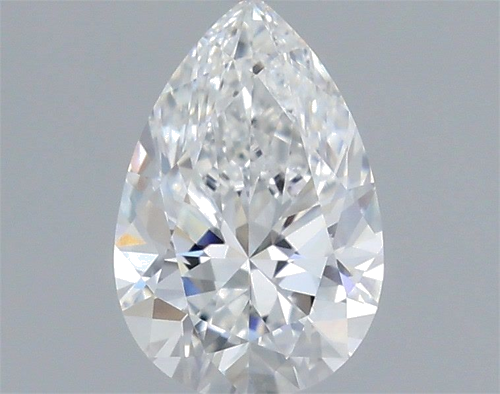0.5 carat E-VS2 Natūralus Pear Deimantas (1)