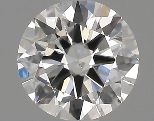 0.51 carat F-SI2 Excellent cut Natūralus Round Deimantas (1)