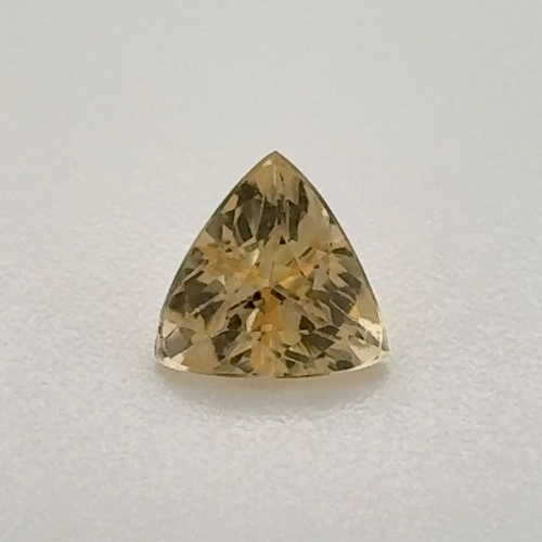 0.5 carat YELLOW Trilliant Topaz (1)