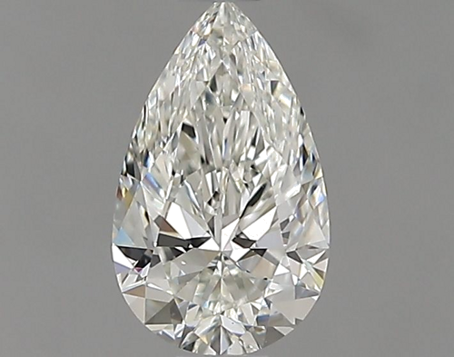 0.72 carat I-VS2 Natūralus Pear Deimantas (1)