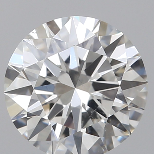 0.46 carat F-SI1 Excellent cut Natūralus Round Deimantas (1)