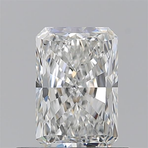 0.72 carat G-SI1 Natūralus Radiant Deimantas (1)