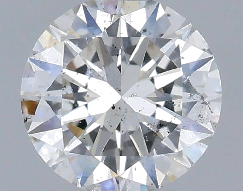 0.5 carat F-SI2 Very Good cut Natūralus Round Deimantas (1)