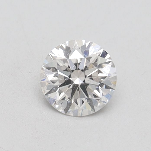 0.42 carat Faint  Pink-SI1 GD cut Natūralus Round Deimantas (1)
