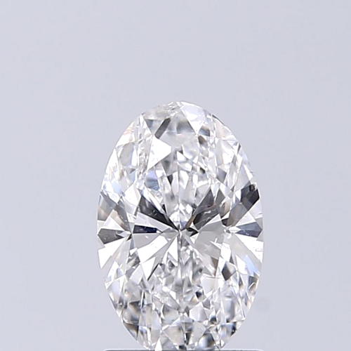 1.02 carat D-SI2 Natūralus Oval Deimantas (1)