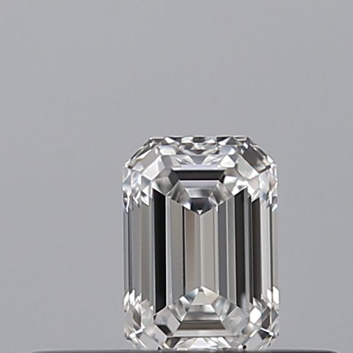 0.23 carat D-VVS2 Natūralus Emerald Deimantas (1)