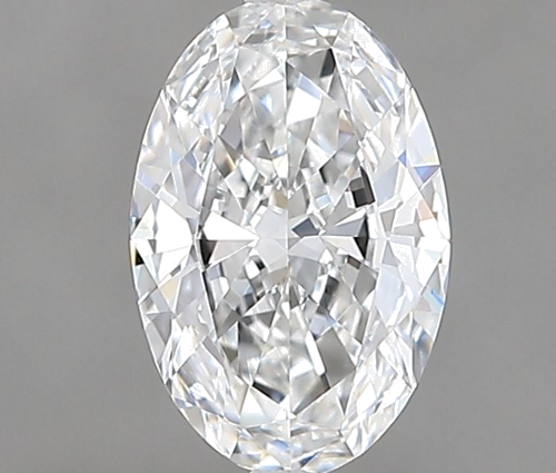 0.5 carat E-VVS1 Natūralus Oval Deimantas (1)