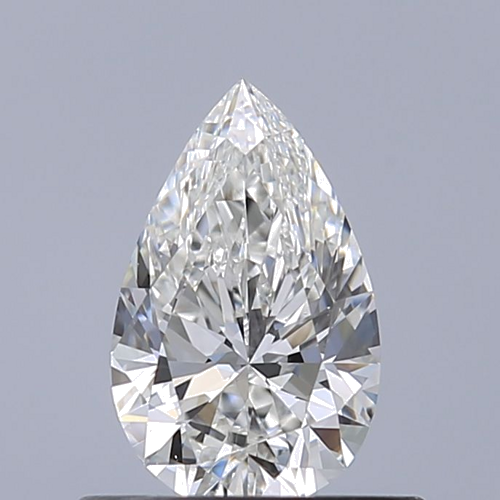 0.51 carat F-VS2 Natūralus Pear Deimantas (1)