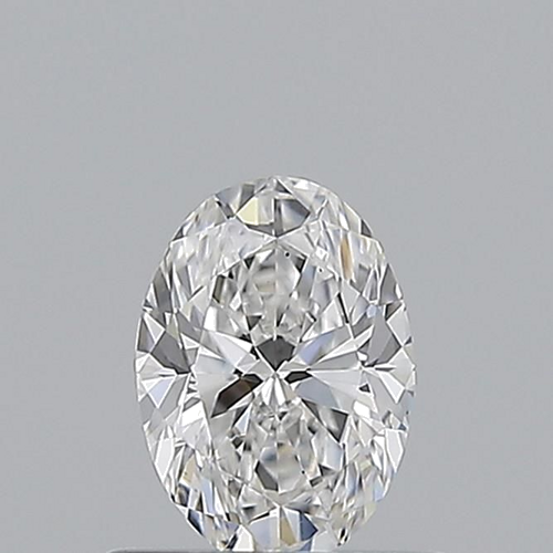 0.54 carat E-VS2 Natūralus Oval Deimantas (1)
