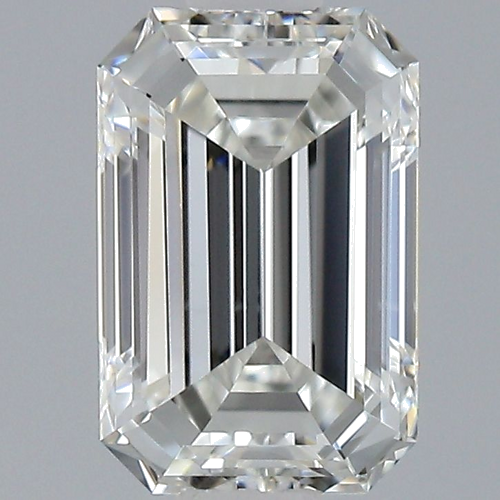 0.7 carat H-SI1 Natūralus Emerald Deimantas (1)