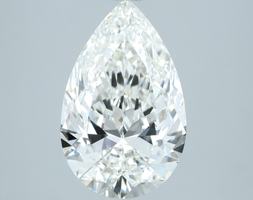 2.51 carat I-VVS1 Natūralus Pear Deimantas (1)