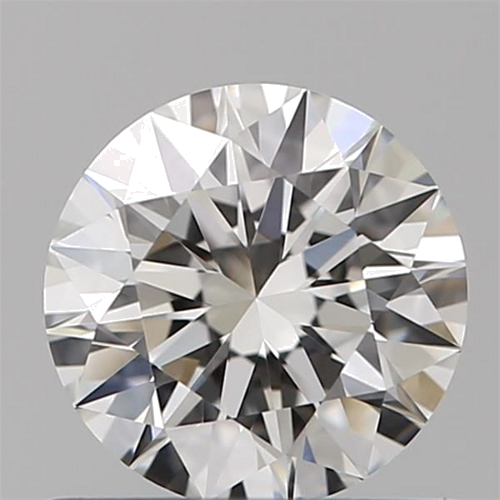 0.61 carat F-VVS2 Excellent cut Natūralus Round Deimantas (1)