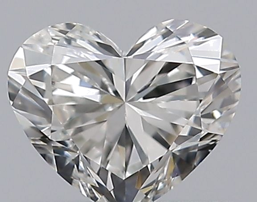 0.5 carat H-VS1 Natūralus Heart Deimantas (1)