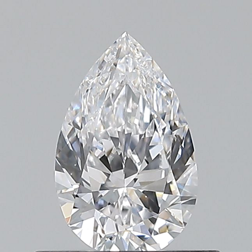 0.5 carat D-VS1 Natūralus Pear Deimantas (1)