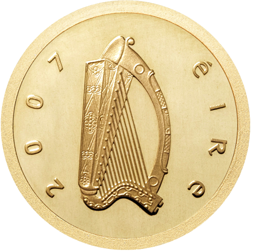 2007 Celtic Culture Ireland Gold and Silver Coin Set (5)