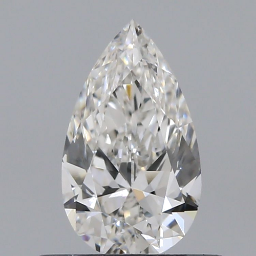0.5 carat H-VVS2 Natūralus Pear Deimantas (1)