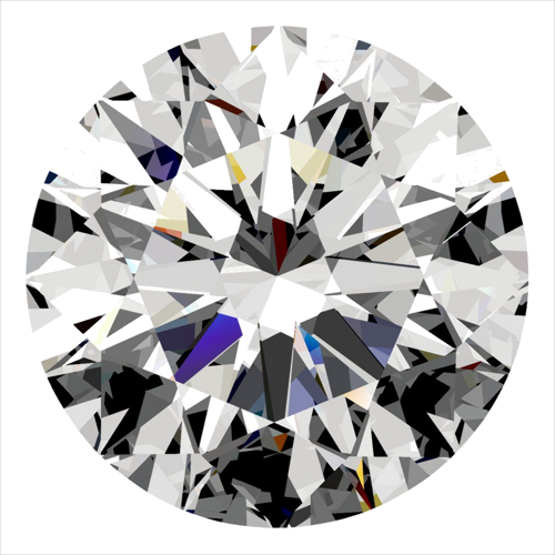 0.32 carat D-VVS2 Excellent cut Natūralus Round Deimantas (1)