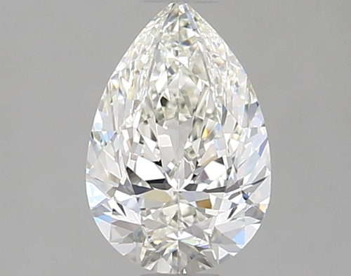 0.7 carat I-VS2 Natūralus Pear Deimantas (1)