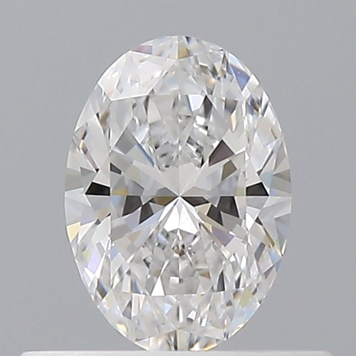 0.41 carat D-VVS2 Natūralus Oval Deimantas (1)