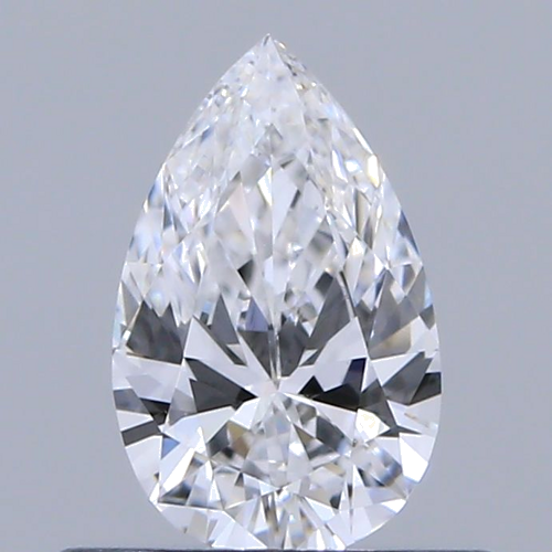 0.42 carat D-VS2 Natūralus Pear Deimantas (1)