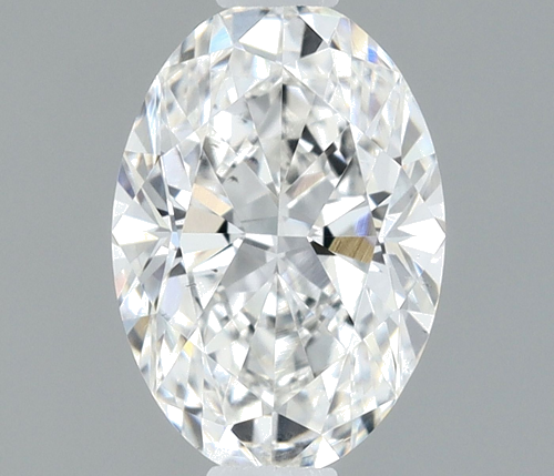 0.5 carat D-VS2 Natūralus Oval Deimantas (1)