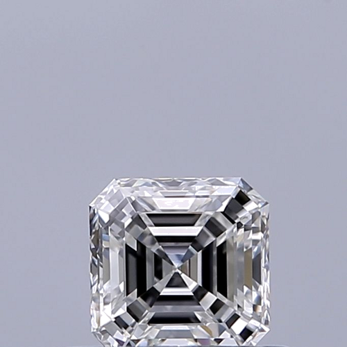 0.41 carat E-IF Natūralus Asscher Deimantas (1)