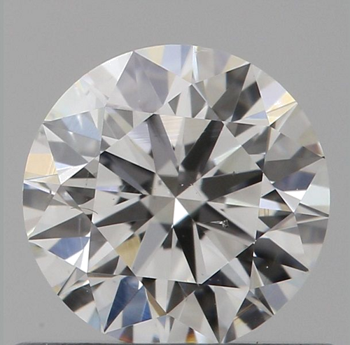 0.55 carat G-SI1 Excellent cut Natūralus Round Deimantas (1)