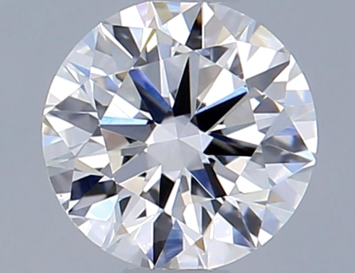 0.41 carat F-VVS1 Excellent cut Natūralus Round Deimantas (1)