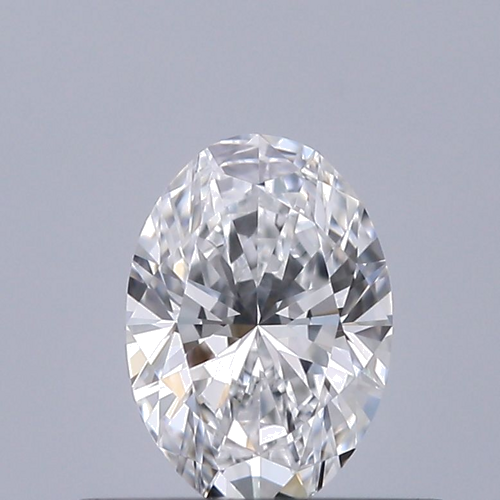 0.37 carat D-VVS1 Natūralus Oval Deimantas (1)