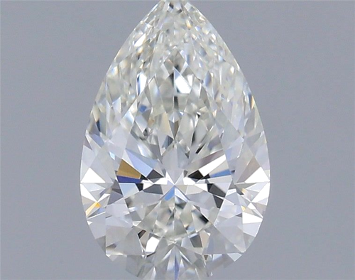 0.55 carat H-VS2 Natūralus Pear Deimantas (1)