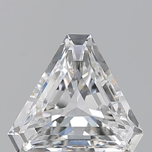 0.54 carat F-SI1 Natūralus Triangular Deimantas (1)