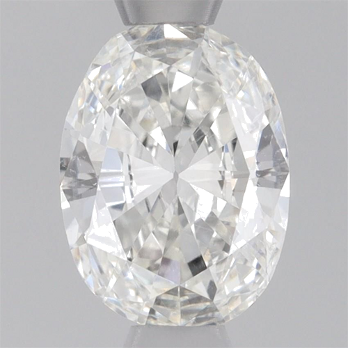 0.51 carat H-SI1 Natūralus Oval Deimantas (1)