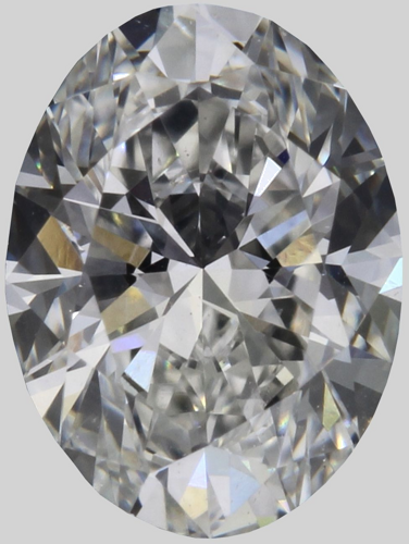 0.44 carat G-VS2 Natūralus Oval Deimantas (1)