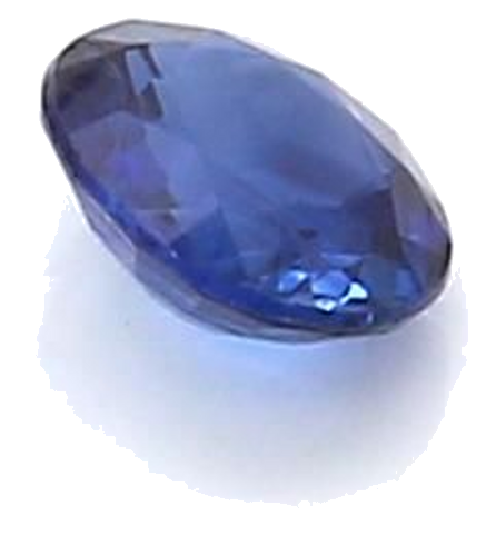 0.24 carat BLUE BRILLIANTSTEP cut Oval Safyras (1)